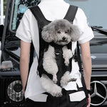 Load image into Gallery viewer, Dog Carrier Backpack Adjustable Dog Pet Cat Front Carrier Backpack Ventilated Dog Chest Carrier for Hiking Camping Travel