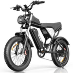 Load image into Gallery viewer, 20 Inch Fat Tire Electric Mountain Bike 48V 20Ah Rear Hub Motor Full Suspension