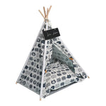 TLX-9861888 Foldable Portable Pet Teepee Tent for Dogs and Cats - Eco-Friendly Wood, Lightweight, Outdoor Use - Image 14