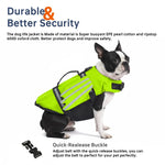 TLX-0615552 Reflective Adjustable Dog Life Jacket with Handle for Swimming and Boating, Essential Supplies for Outdoor and Indoor Use - Image 2