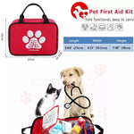 TLX-6641280 Waterproof First Aid Kit for Dogs, Convenient and Functional Pet Gear - Image 6