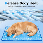 TLX-6963200 Breathable Mesh Foldable Cooling Mat for Dogs, Practical Pet Supplies for Daily Use - Image 4