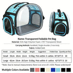 TLX-0638976 Breathable Mesh Foldable Dog Hiking Harness with Saddle Bags for Outdoor Adventures - Image 4