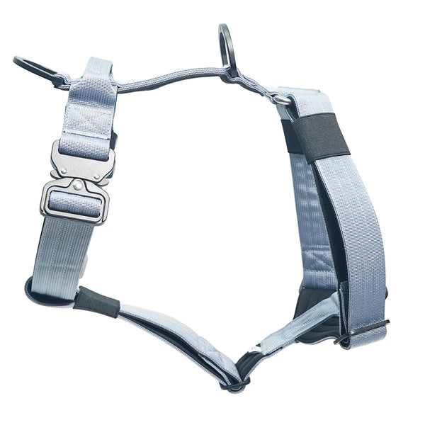 No-Pull Padded Tactical Dog Harness - for Training & Outdoor Walks