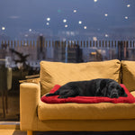 TLX-8672896 Waterproof Foldable Roll-Up Dog Bed for Camping and Travel, Soft-Sided Cloth, Round Shape, 90x60cm, 120x80cm - Image 3