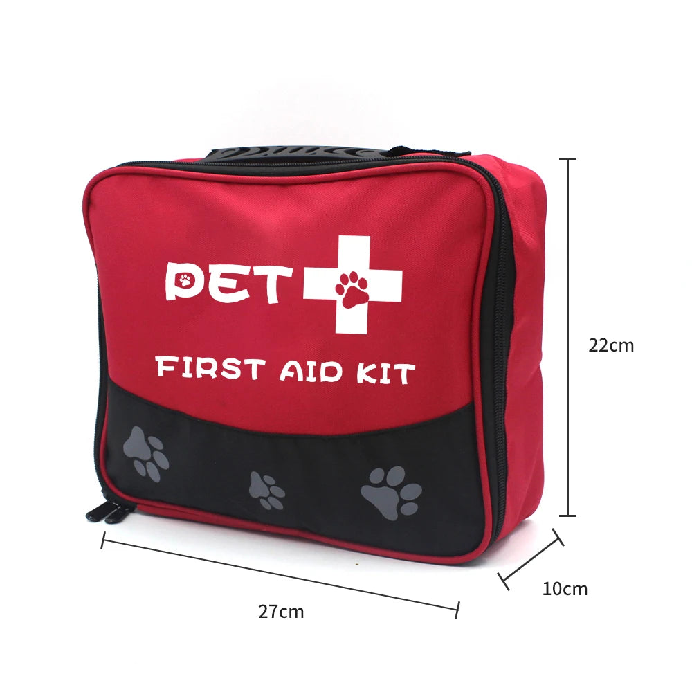 Waterproof portable first aid kit for dogs