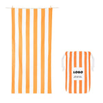 TLX-6406144 Dog Beach Towel Microfiber Fabric Stripe Pattern 80x160cm Lightweight Outdoor Use - Image 12