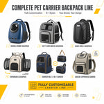 TLX-5292032 Portable Dog Hiking Harness with Saddle Bags, Oxford Material, Lightweight, Scratch-Resistant, Solid Color, Korean-Style - Image 2