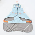 TLX-4281984 Reflective Waterproof Weather Resistant Jacket for Dogs - Mint Green, Blue, Sizes 8"-20 - Image 3