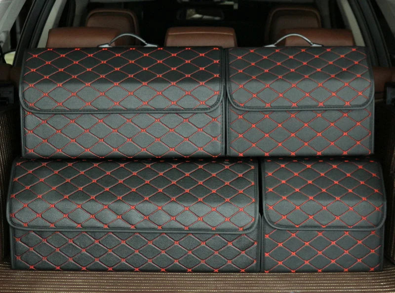 Foldable car organizer for dogs