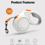 TLX-4472832 Adjustable Plastic Water Leash for Dogs with LED Lighting, Convenient and Functional Pet Gear - Image 2