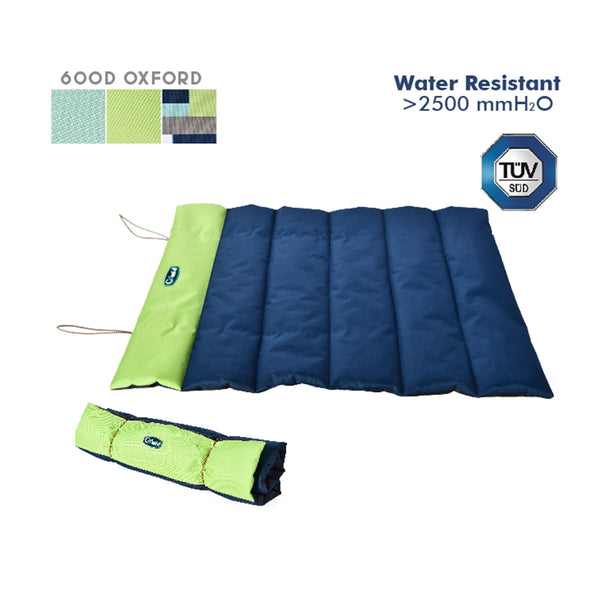 Waterproof Foldable Roll-Up Travel Dog Bed - for Camping & Road Trips