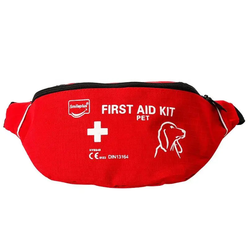 Waterproof portable trail repair kit for dogs