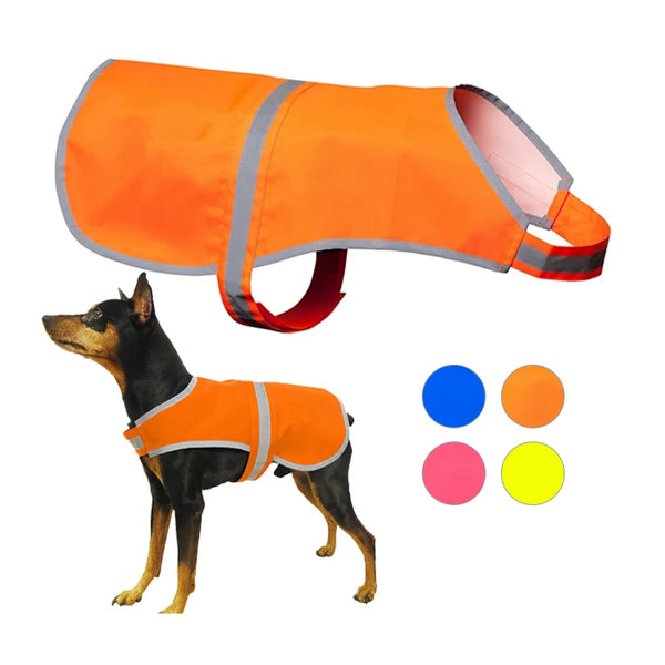 Adjustable Reflective Safety Vest for Dogs