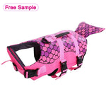 TLX-4374528 Breathable Mesh Dog Life Jacket for Swimming and Boating, Adjustable and Lightweight, Striped Design - Image 13