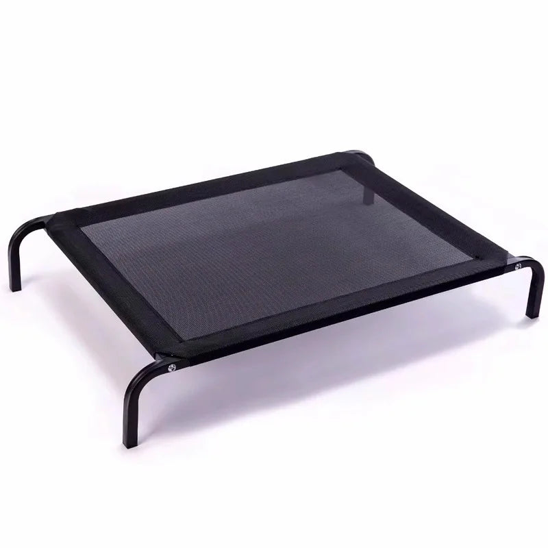 Breathable mesh portable outdoor dog bed