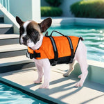 TLX-4145152 Reflective Adjustable Dog Life Jacket for Swimming and Boating, Oxford Cloth, Lightweight, Sizes 2XS-2XL - Image 4