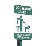 TLX-8568832 Dog Waste Kit with Iron and Galvanized Steel Construction, Includes 4 Dog Poop Bags and Can Liner, Lightweight and Easy to Clean - Image 5