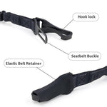 TLX-9486336 Adjustable Reflective Dog Leash for Medium Breeds, Durable Nylon, Solid Color, Reliable Companion Gear for Adventures - Image 4