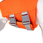 TLX-4079616 Reflective Padded Dog Life Jacket for Swimming and Boating, Orange, Sizes S, M, L - Image 4
