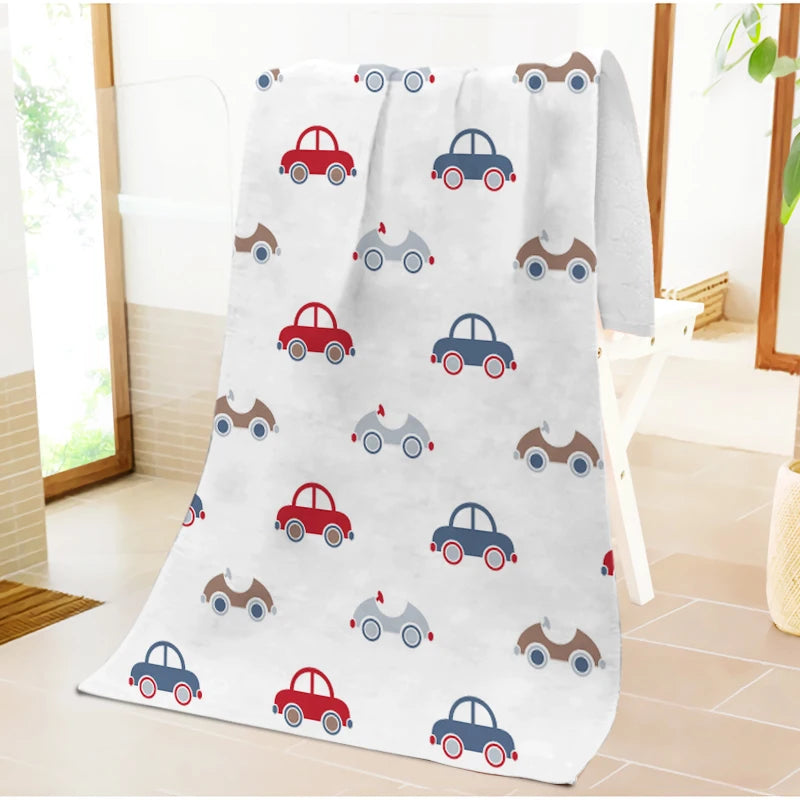 Portable beach towel for dogs