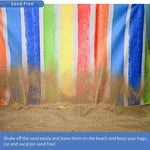 TLX-4997120 Dog Beach Blanket - Super Absorbent, Soft, Lightweight, Sand-Free, 380g, Versatile Dog Accessory for Home and Travel - Image 5