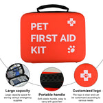 TLX-6706816 Waterproof Portable First Aid Kit for Dogs, Lightweight, Red, Manual, 3-Year Warranty - Image 2