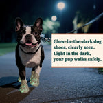 TLX-9420800 Waterproof Adjustable Reflective Dog Shoes - EVA Material, Solid Color Options, Sizes 1#-8# - Image 6