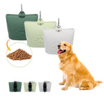 TLX-8273920 Waterproof Adjustable Treat Bag for Dogs and Cats - 100% Food-Grade Platinum Silicone, Foldable, Portable, Lightweight - Image 2