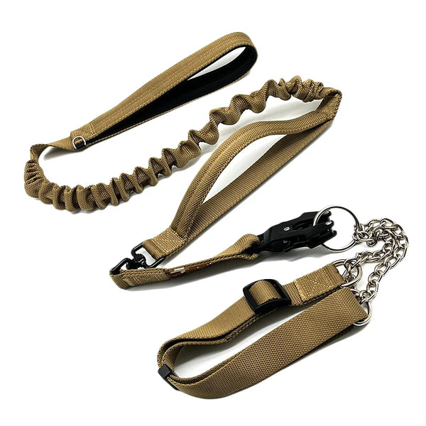 No-Pull Padded Tactical Dog Harness - for Training & Outdoor Walks