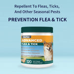 TLX-6215296 Dog Paw Balm - Fish Oil and Coconut Oil Formula for All Breeds - Immune Support - Grain-Free, High-Protein - 2.5g per Chew - Image 3