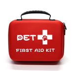 TLX-6739584 Waterproof Portable First Aid Kit for Dogs - 600D Oxford Fabric - Emergency Care - Size 27x22x10cm - Available in Red and Green - Image 3