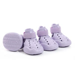 TLX-9420800 Waterproof Adjustable Reflective Dog Shoes - EVA Material, Solid Color Options, Sizes 1#-8# - Image 9