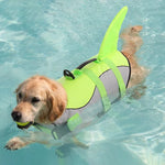 TLX-4374528 Breathable Mesh Dog Life Jacket for Swimming and Boating, Adjustable and Lightweight, Striped Design - Image 4