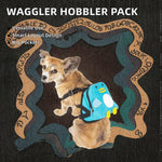 TLX-9125888 Breathable Mesh Dog Hiking Harness with Saddle Bags for All Seasons, Lightweight Polyester, Zipper Closure - Image 2