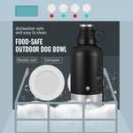 TLX-2867200 Portable Stainless Steel Food Container for Dogs, Outdoor Use, Lightweight, Easy to Clean - Image 5