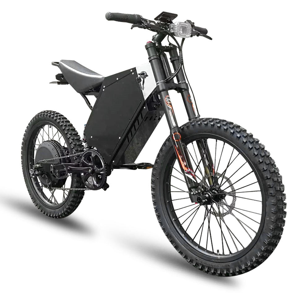 18 Inch Electric Dirt Bike 1000W to 12000W Motor Options Steel Frame Off-Road