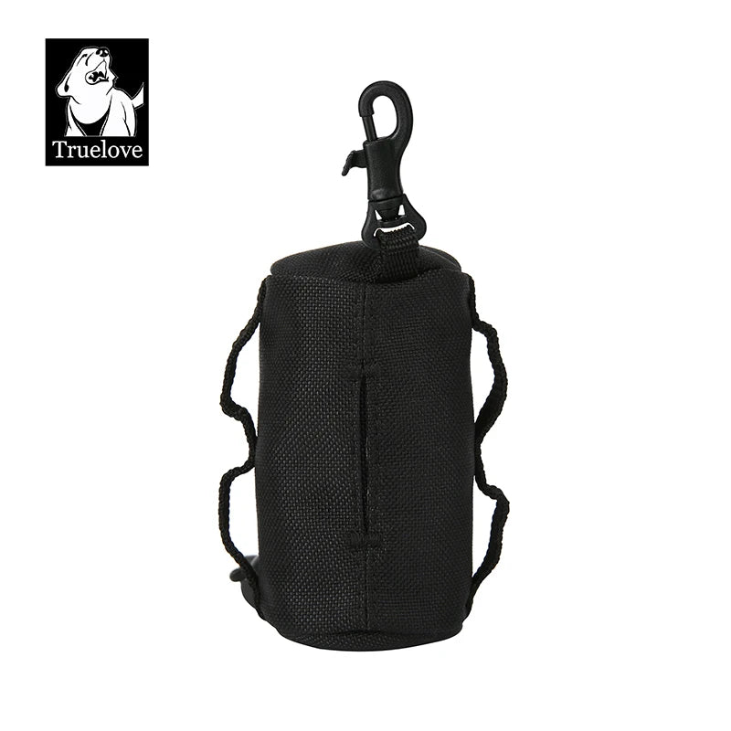 Waterproof adjustable dog hiking harness with saddle bags   for trail & travel