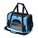 TLX-3784704 Breathable Mesh Foldable Dog Hiking Harness with Saddle Bags for Outdoor Adventures - Image 1