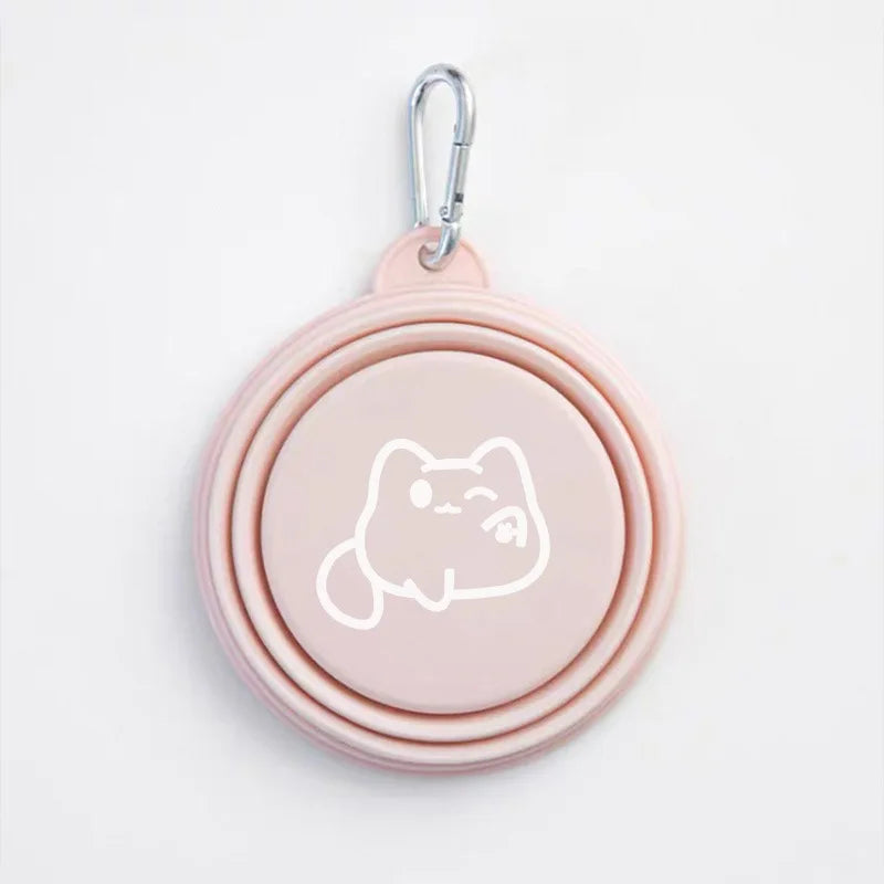 Waterproof portable bowl for dogs