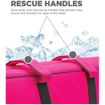 TLX-0484480 Reflective Waterproof Dog Life Jacket for Swimming and Boating, Pink, Orange, Yellow, Sizes XS-XL - Image 3