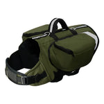 TLX-4183680 Reflective Dog Hiking Harness with Saddle Bags for Outdoor Adventures, Reliable Companion Gear for Adventures - Image 2
