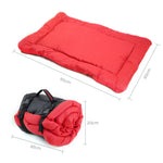 TLX-8672896 Waterproof Foldable Roll-Up Dog Bed for Camping and Travel, Soft-Sided Cloth, Round Shape, 90x60cm, 120x80cm - Image 5