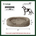 TLX-9328256 Waterproof Memory Foam Outdoor Cushion for Dogs and Cats - Removable Washable Cover, Anti-Slip, Durable, Lightweight - Image 5