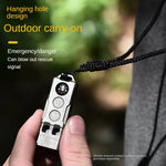 TLX-0245760 Titanium Alloy Emergency Whistle for Dogs - Portable Survival Tool, Silvery, 4*2*0.8cm, 26g - Image 5