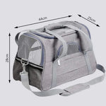 TLX-3784704 Breathable Mesh Foldable Dog Hiking Harness with Saddle Bags for Outdoor Adventures - Image 5