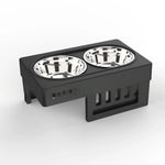 TLX-2932736 Adjustable Elevated Food Container for Medium to Large Dogs - Waterproof Plastic Pet Feeder - Image 5