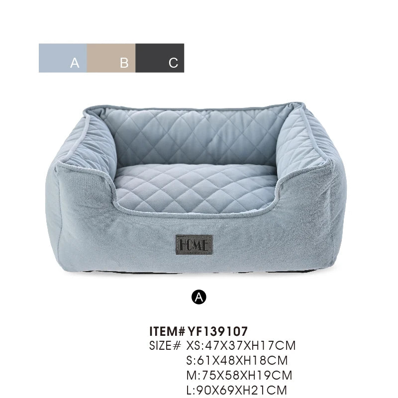Elevated outdoor cushion for dogs