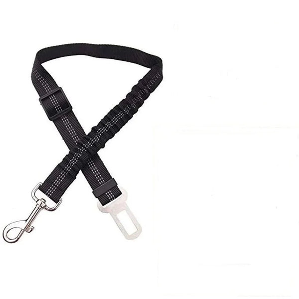 Reflective Adjustable Seat Belt Attachment for Dogs