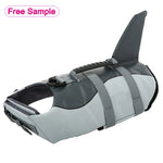 TLX-4374528 Breathable Mesh Dog Life Jacket for Swimming and Boating, Adjustable and Lightweight, Striped Design - Image 10